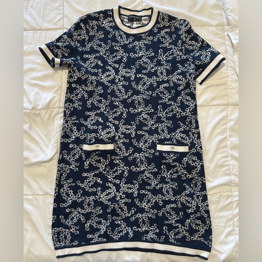 Chanel Knit Dress Medium